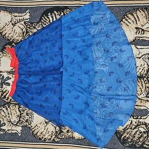 Disney Descendants 3 skirt girls size 10 crown & heart print pull on lined